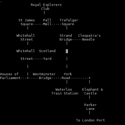 The ANSI Map for London Proper